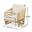 Ensemble de 2 fauteuils club d'extérieur