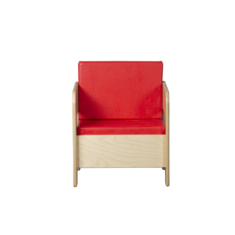 Chaise de lecture Natural Environments, Rouge