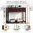 Console Table Traditional Design with Two Drawers and Bottom Shelf-770969716