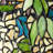 65"H Tiffany-Style Stained Glass Floor Lamp
