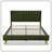Eriksay Low Profile Upholstered Platform Bed with Wingback Headboard-1646651963-1653282083