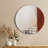 Kytalin Solid Wood Round Mirror