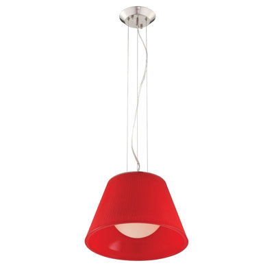 Luminaire suspendu conique à 1 lumière Ribo