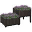 Versatile Self-Watering Raised Garden Bed for Various Plants and Spaces