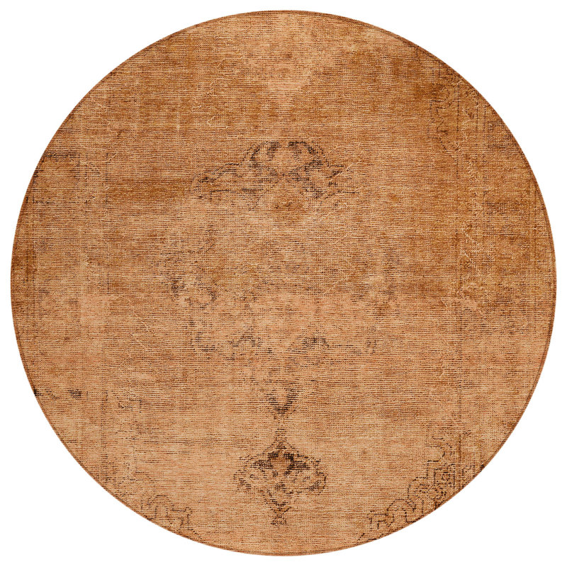 Tapis rond lavable intérieur 8 pi