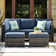 Kaniha Premium All-Weather Wicker 3 - Person Patio Conversation Sets with Cushions