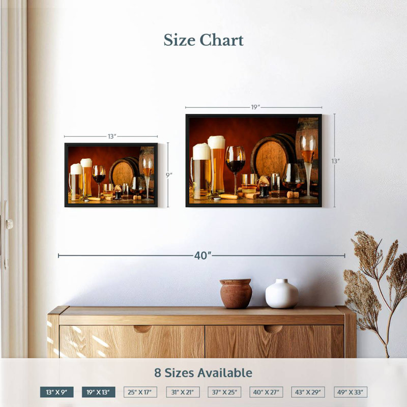 Boissons Yarlin, H 13 po x l 19 po