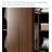 Simple Black Walnut Wardrobe