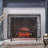 Geometric Iron Fireplace Screen - Add A Stylish Element To Your Pattern Protector