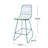 NIEZ COUNTER STOOL