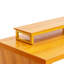 Table de salle à manger en bois d'acacia avec 2 bancs et table