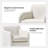 Barry Farmhouse Slipcovered Upholstered Dining Chair with Casters-298471235