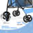Pet Stoller Dog Cat Stoller Comfortable Lightweight Stroller With Adjustable Canopy-101824083