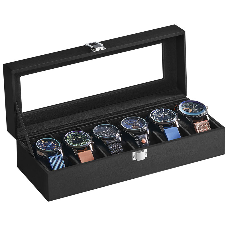 Medium Density Fibreboard Watch Box + Dividers