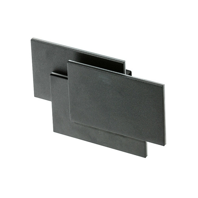 Clover LED Flush Mounted Sconce, Black