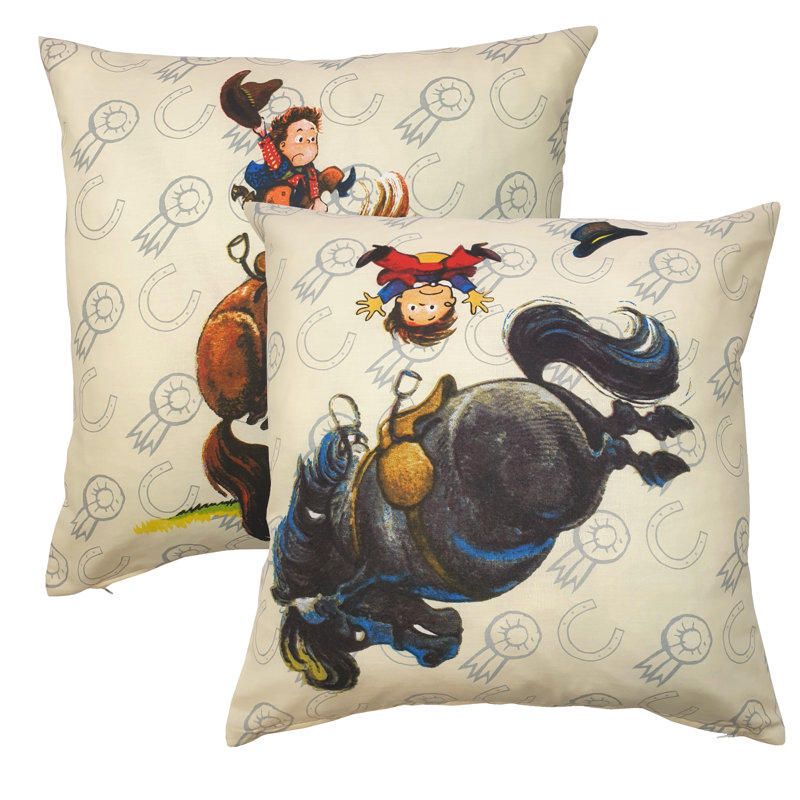 THELWELL ANTICS  DES 2 Cushion Cover