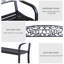 Causeuse Garden Bench
