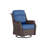 Relax in style with this elegant swivel patio chair