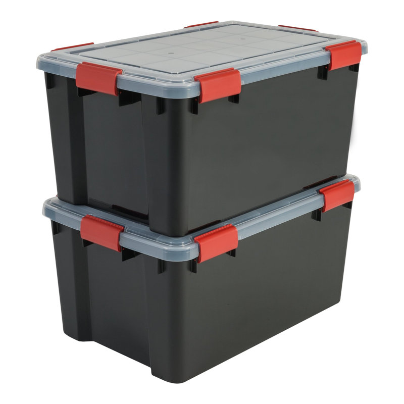 WFX Utility 59cm W 50L Plastic Lockable Deck Box