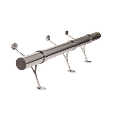 8' Bar Foot Rail Kit, Hardware and Tubing