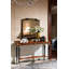 59 in. Solid Wood Console Table