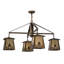 Rustic Lodge 4 - Light Chandelier