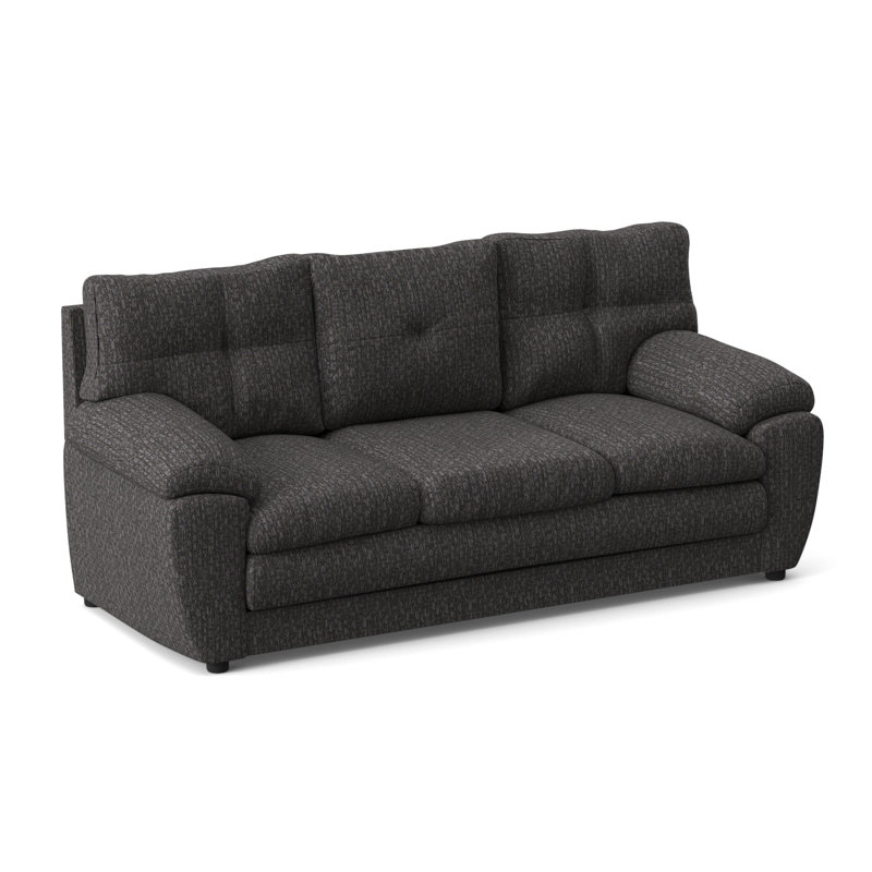 Kenn Upholstered 84'' Sofa, Bronco Slate
