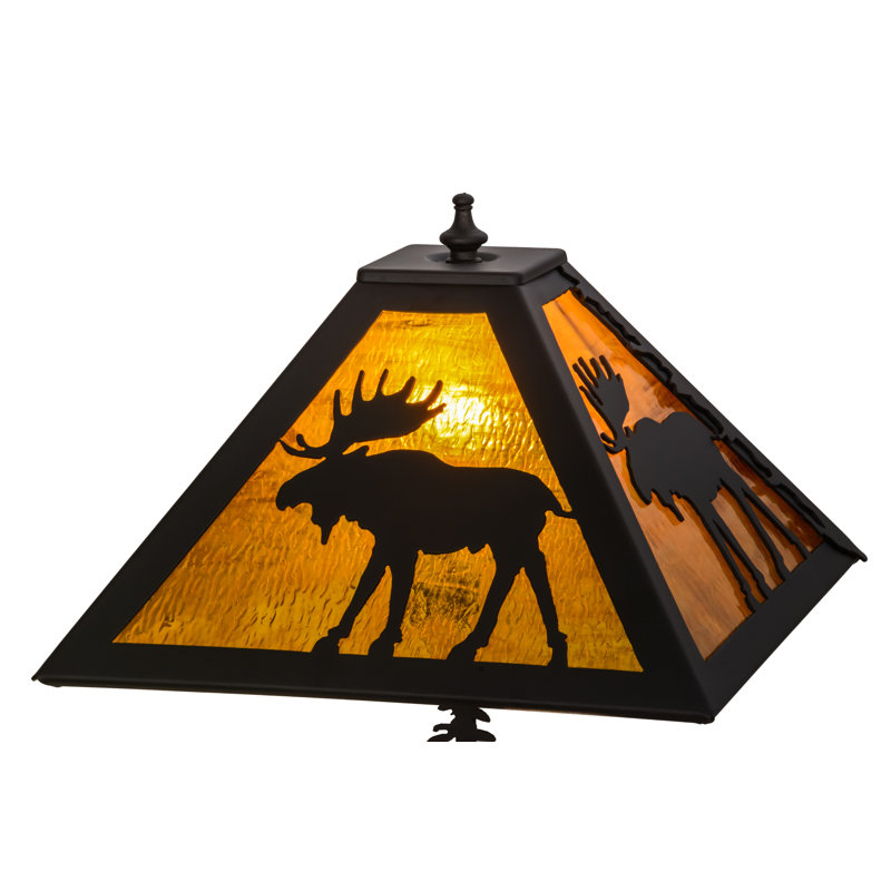 Rustic Lodge Table Lamp