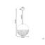 Rosalie 1 - Light Gold Sphere Pendant