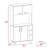 Bayshore 3-Shelf Pantry Cabinet White