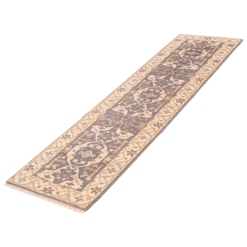 Tapis unique gris de 2 pi 7 po x 9 pi 11 po Philmont