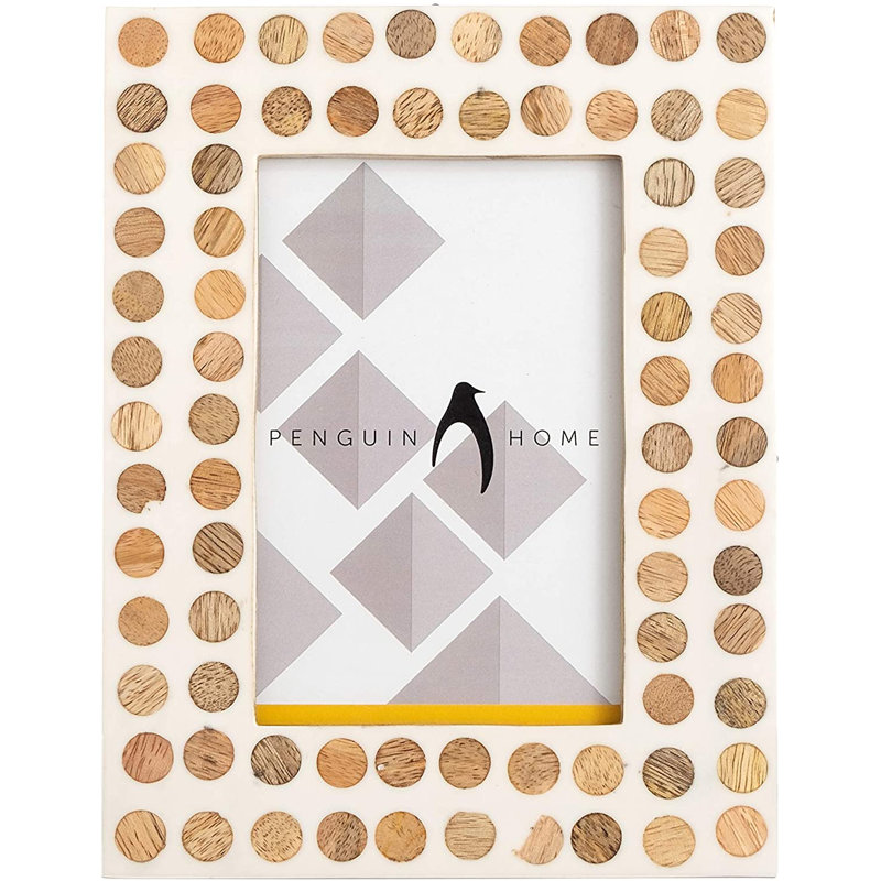 Bevelled Picture Frame, Wood, 26.5cm H x 21.8cm W x 26.8cm  D