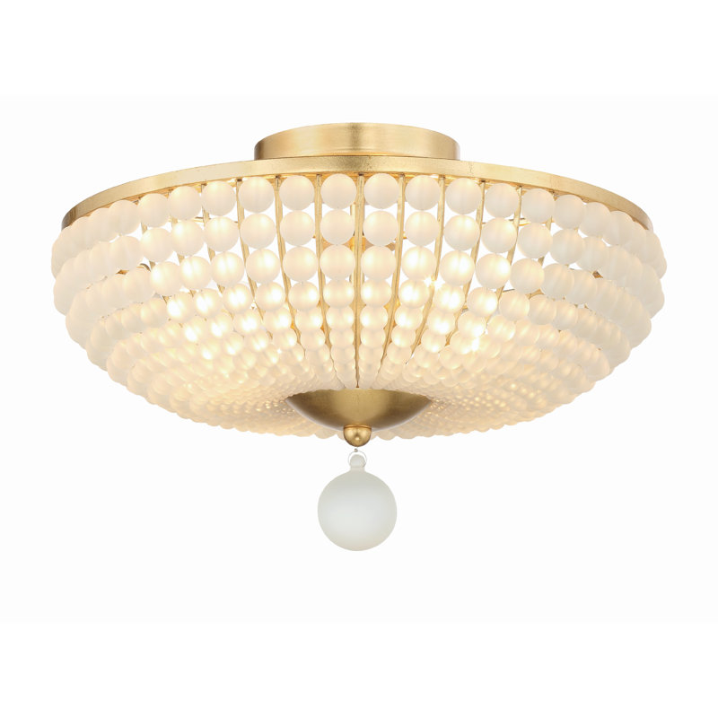 Laursen Flush Mount, Gold