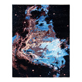 Overdyed One-of-a-Kind 8' 1" X 10' 2" Hand Knotted Area Rug