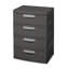 Commode de rangement 4 tiroirs Sterilite