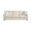 Leah 99" Sofa in High Performance Asbury Oatmeal Fabric