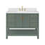 ARIEL Magnolia 42 Single Bathroom Vanity with Top-85650755