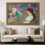 Bernadette " Portrait of Violette Heymann " by Odilon Redon Oil Print-798744308-798744314-798744317