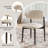 Mid-Century Solid Wood Beige Upholstered Dining Chairs, No Assembly Required Accent Chairs For Dining Room (Set of 4)-991891251-996533199