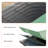 Galvanized Metal Raised Garden Bed – Weatherproof, Rust-Resistant Outdoor Planter, 0.6mm Durable Steel with Safe Edging – For Vegetables, Herbs, Flowers (Green, 8x4x1.5FT)-1476812617-1476812614