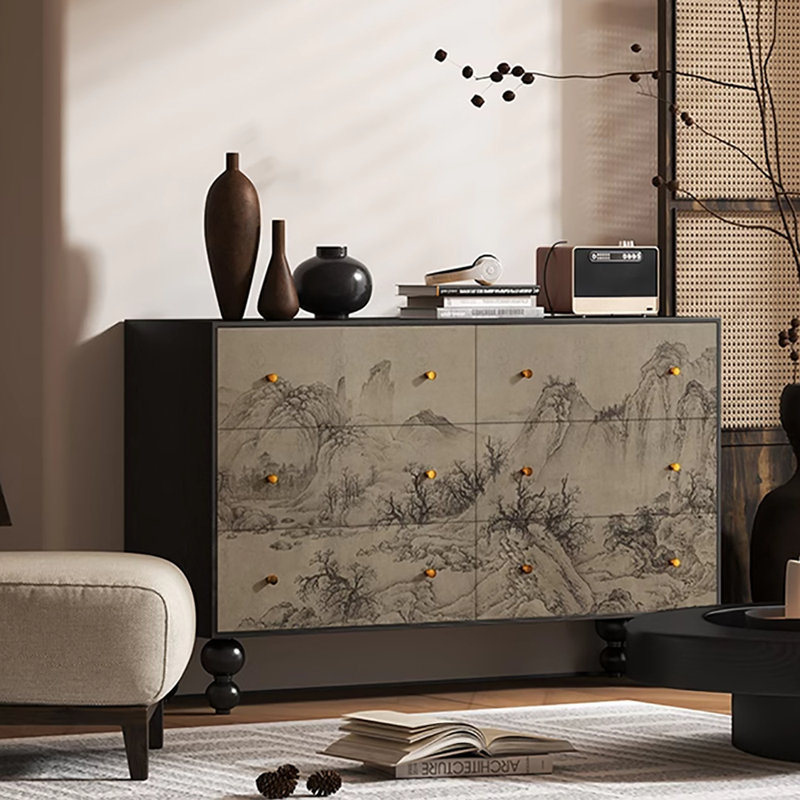 Large Capacity Art Sideboard