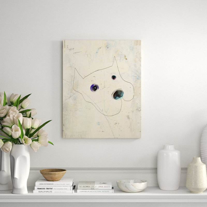 Ruff Life II Painting by Charlotte Perkins, Outdoor, 50" H x 40" W x 1.5" D
