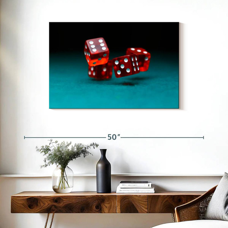 Senne Rolling Dice, 24" H x 36" W