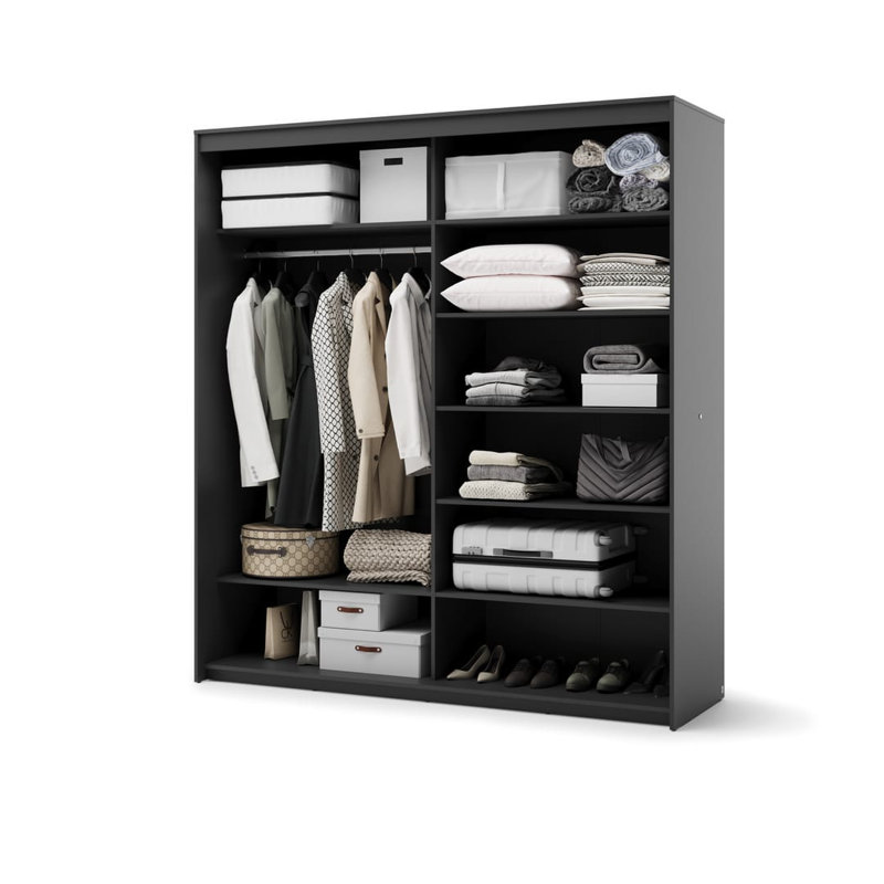 Trend 2 Door Manufactured Wood Wardrobe