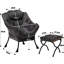 Armchair Accent Chair Lazy Chair with Footstool-2016902645