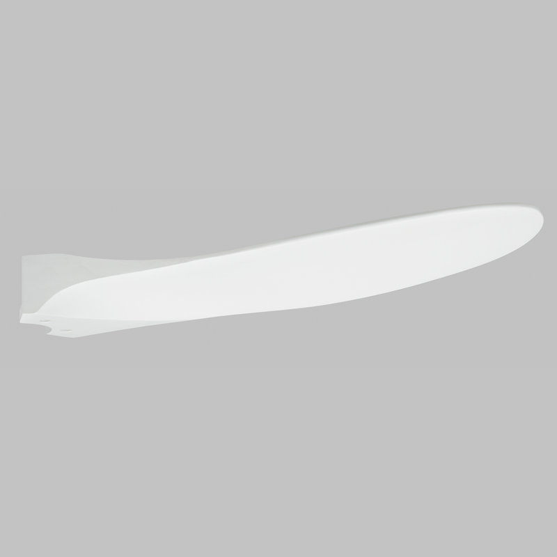 Maverick Downrod Ceiling Fan, 60", Matte White