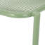 Chaises empilables d'extérieur modernes, assise, l 25,62 po x P 22,66 po, H 25,62 po, structure en fer, l 26 po
