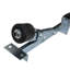 Support de fond de remorque de bateau avec roulettes de quille, capacité de 1102 lb-126692483