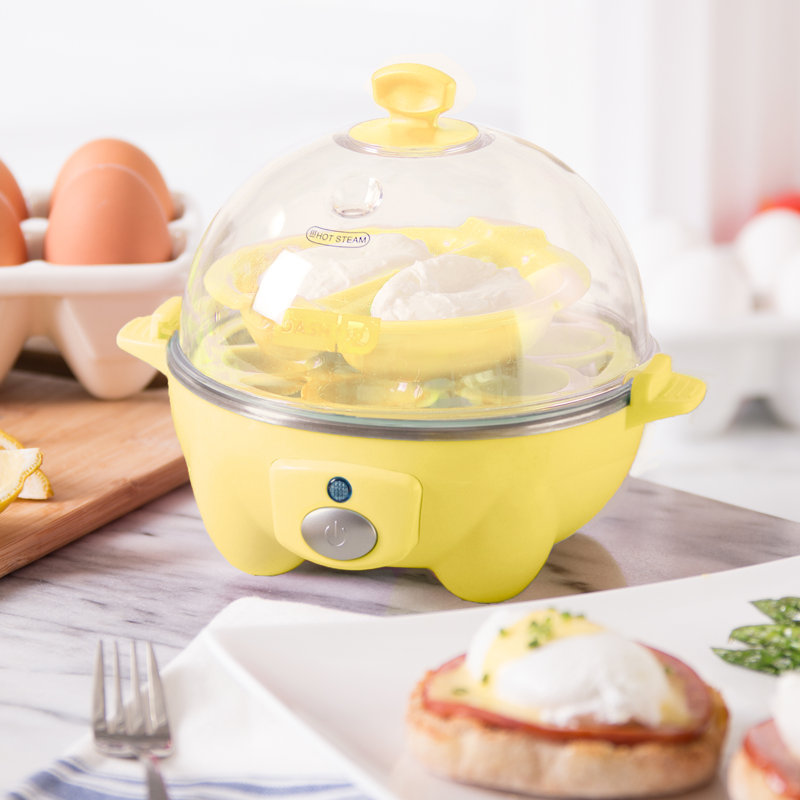 Dash Rapid 6 Egg Cooker, Yellow