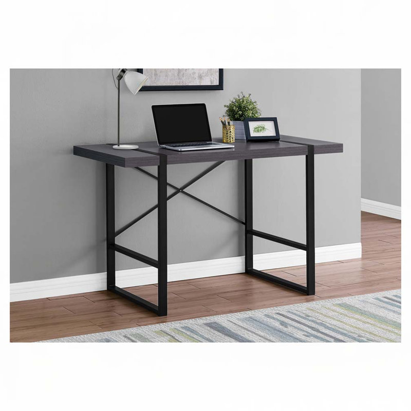 Bureau d'ordinateur personnel, Gris / Noir